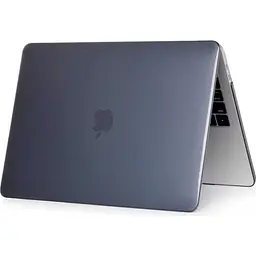 Пластикова накладка (верх та низ) HardShell Case для Apple MacBook Air 15.3` M2 A2941 2023 Crystal Black [98198] - мініатюра 3