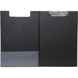 Папка-планшет з затиском А4, PVC, чорна 4-258-09 03110419 4Office - мініатюра 1