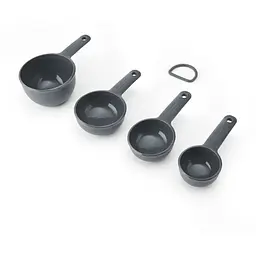 Набір мірних ложок KitchenAid Coreline сірий 4 шт. (KQG058OHCGG) - мініатюра 5