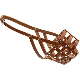 Намордник Collar м'який №5, 40 см коричневий (6326) - мініатюра 2
