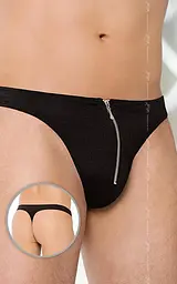 Стрінги чоловічі SoftLine Thongs 4501 XL чорний - мініатюра 2
