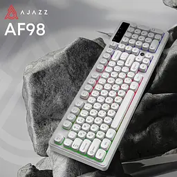 Клавіатура Ajazz AF98 USB UA White (AF98-W) - мініатюра 6