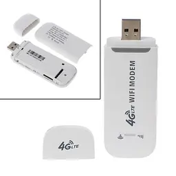 Мережевий адаптер з WiFi маршрутизатор 4G LTE USB модем - мініатюра 3