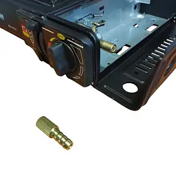 Туристична портативна газова плита пальник Portable Gas Stove BDZ-155-A з перехідником - мініатюра 6