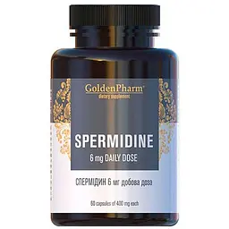 Спермідин Golden Pharm 400 мг 60 капсул