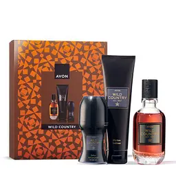 Парфумерно-косметичний набір Avon Wild Country (edp/75ml+deo/roll/50ml+after/shv/100ml) (158511319) - мініатюра 1