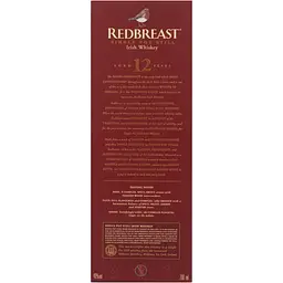 Віскі Redbreast 12 yo Single Pot Still Irish Whisky 40% 0.7 л (699627) - мініатюра 3
