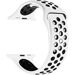 Ремінець Sport Nike для Apple Watch 42/44/45/46/49mm White/Black [119473] - мініатюра 2