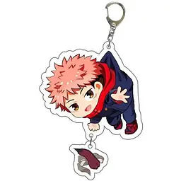 Брелок акриловий Магічна битва Ітадорі Юдзі Jujutsu Kaisen Yuuji Itadori 5 см