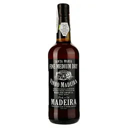 Вино Santa Maria Madeira 3 YO Medium Dry, 17,5%, 0,75 л (780008)