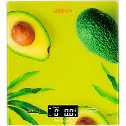 Ваги кухонні Ardesto SCK-893 Avocado [SCK-893AVOCADO] [80413] - мініатюра 2
