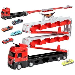 Ігровий набір-вантажівка Epik SHT D663-T202 Catapult Truck + 8 small car Colorful