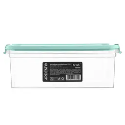 Харчовий контейнер Ardesto Fresh 2.8 л, пластик, прямокутна, блакитний (AR1306B) - мініатюра 2