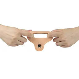 Насадка для подвійного проникнення - The Ultra Soft Double Vibrating 5.8 " - мініатюра 5