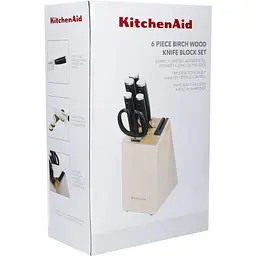 Набір ножів з підставкою KitchenAid Classic з точилом 6 предметів (KO6PSTSNOBG) - мініатюра 14