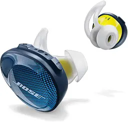 Навушники Bose SoundSport Free Wireless Headphones Blue/Yellow (774373-0020) - мініатюра 2