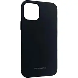 Чохол-накладка Molan Cano Silicone Hana SF Jelly для Apple iPhone 12 mini (black) - мініатюра 2