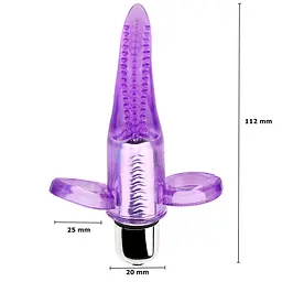 Міні-вібратор (Язик) Babydoll Міні Вібратор Фіолетовий 260-3 - мініатюра 6
