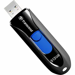 Флеш-накопичувач Transcend USB 3.1 Flash Drive 512Gb JetFlash 790, Black (TS512GJF790K) - мініатюра 2
