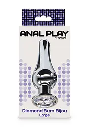 Toy Joy Large Diamond Bum Bijou - Анальна пробка Toy Joy 10272 97075 - мініатюра 5