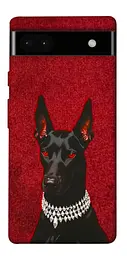 TPU чохол Demsky Premium doberman для Google Pixel 6a