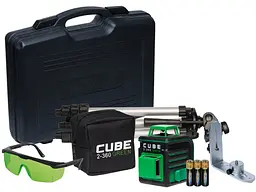 Лазерний рівень ADA CUBE 2-360 GREEN ULTIMATE EDITION штатив - мініатюра 5