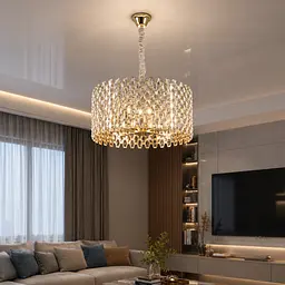 Кришталева люстра Splendid Ray L93305/600/8 (SGD) золото, 8 ламп E14