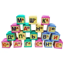 Кубики «Абетка» укр. 70576 - мініатюра 2
