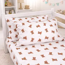 Наволочка MirSon Kids Time бязь Mini Bear 60x60 см (2200012581797)