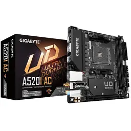 Материнська плата GIGABYTE A520I AC - миниатюра 2