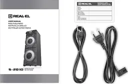 Акустична система REAL-EL S-2010 Black - мініатюра 9