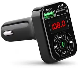 FM модулятор Havit HV-FM807BT Black