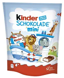 Шоколадні батончики Kinder Chocolate Mini 120 г