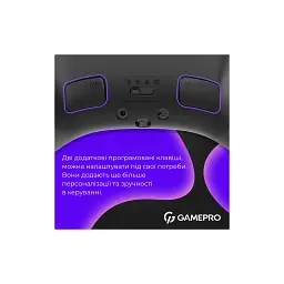 Геймпад GamePro GPX13B 2.4G/BT 5.1/USB/PC/iOS/Android RGB Black (GPX13B) - мініатюра 7