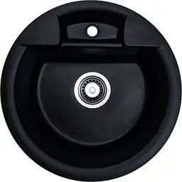 Кухонна мийка Adamant Fine Ø470x190 антрацит 196223, Антрацит