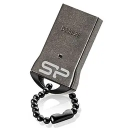 USB флеш накопичувач Silicon Power 64GB Touch T01 USB 2.0 (SP064GBUF2T01V1K) - мініатюра 2