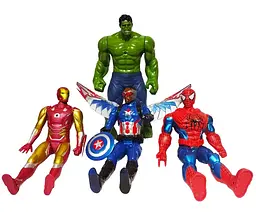 Ігровий набір Avengers: Age of Ultron 4 Супергероя Марвел Marvel Месники фігурки - мініатюра 3