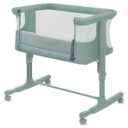 Приставне ліжечко Lionelo Aurora 3 в 1 Green Sage (LO-AURORA GREEN SAGE) - мініатюра 5