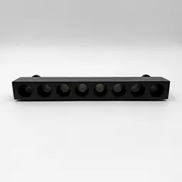 Магнітний світильник Skarlat RCD-MZ02 8×1.5W BK 3000K - мініатюра 3
