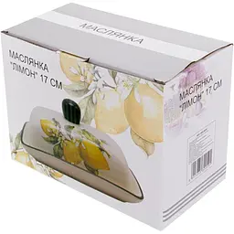 Маслянка Lefard Лимон 17x12x8 см (858-0059) - мініатюра 2