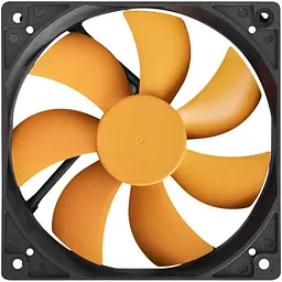 Вентилятор LogicPower LP F12NBD 120 мм 3pin + 4pin Molex живлення  - мініатюра 2
