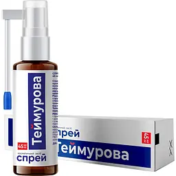Уцінка. Спрей для ніг Красота та Здоров'я Теймурова 45 мл 