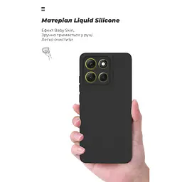 Чохол до мобільного телефона Armorstandart ICON Motorola G86 Power 5G Camera cover Black (ARM86600) - мініатюра 7