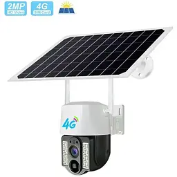 Камера Intex v380 pro 4 mp 4 DG SIM karta - SM-360, біло-чорна 360 - мініатюра 2