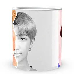 Кухоль GeekLand Bangtan Boys Кім Намджун Мін Юнгі BTS CP 04.465 330 мл білий - мініатюра 2