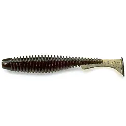Силікон FishUP U-Shad 4" #043 - Watermelon Brown/Black (8 шт/уп)