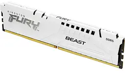 Модуль пам'яті Kingston Fury DDR5 16GB Beast 5600MHz White XMP (KF556C40BW-16) - мініатюра 3