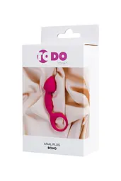Анальний стимулятор ToDo Anal Plug Bong 12.5 см (рожевий) - мініатюра 16