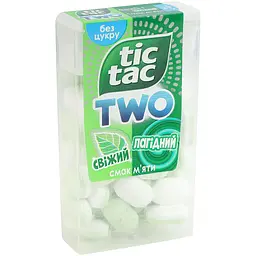 Драже Tic Tac Two М'ята 38.5 г - мініатюра 2