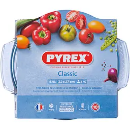 Каструля для духовки Pyrex Classic 3.5+1.4 л (118A000/7143) - мініатюра 3